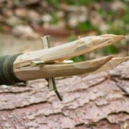 ساخت نیزه چوبی ماهیگیری