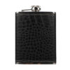 فلاسک استیل جیبی (Hip Flask) با روکش چرمی مدل 255 میلی لیتر (9oz)